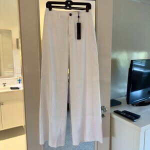 Rag & Bone Sofie Wide Leg Linen Pant Size 4 NWT